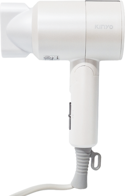 Kinyo 輕巧水潤 1000W 負離子 吹風機 三段式溫控 KH-9505 白色