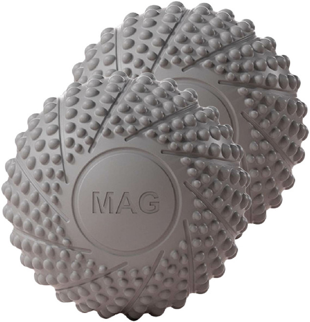 MAG SPORTS 磁力筋膜球 FK050, 太空灰, 2個