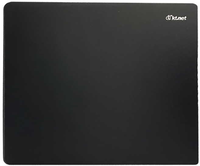 KTnet 廣鐸 高耐磨PVC橡膠鼠墊 MP10 輕巧便攜 尺寸適中, 黑色, 1個