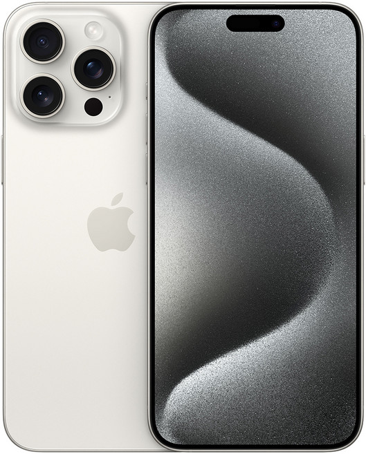Apple 정품 아이폰 15 Pro Max 자급제, 화이트티타늄, 512GB