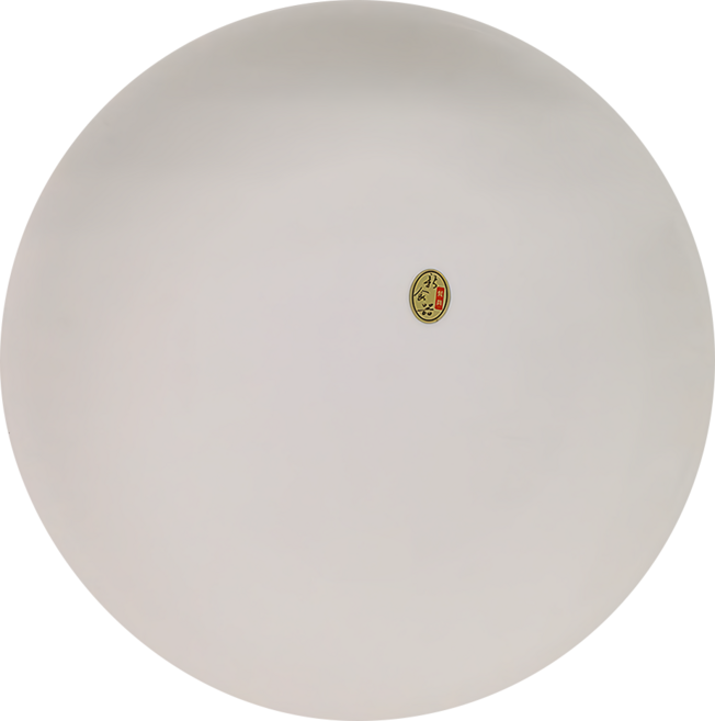 新食器 平盤 陶瓷材質, 純白色, 1個