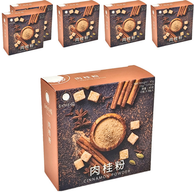 香料共和國 肉桂粉 3包, 15g, 6盒