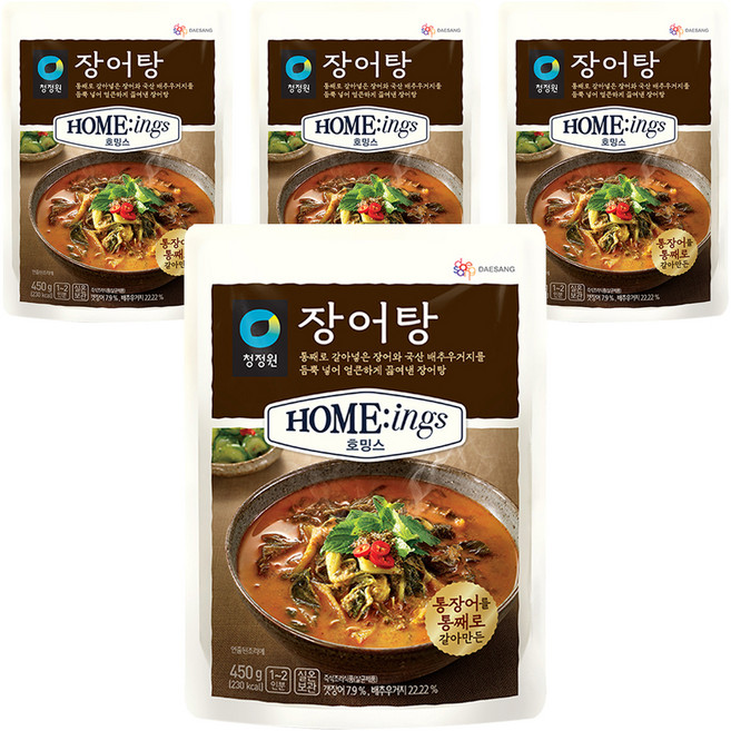 호밍스 장어탕, 450g, 4개