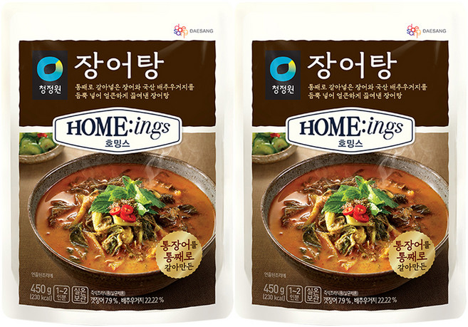 호밍스 장어탕, 450g, 2개