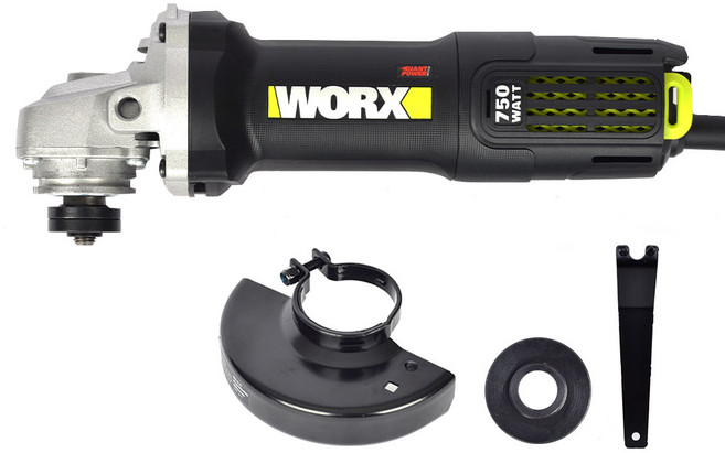 WORX WU810.1 앵글 그라인더, 1세트