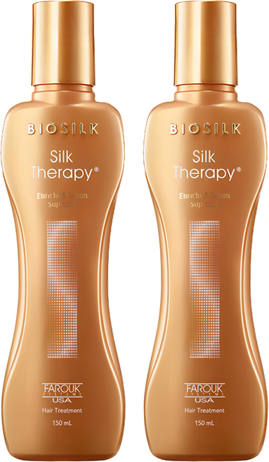 실크테라피 인리치드 액션 수프림 헤어 에센스, 60ml, 2개