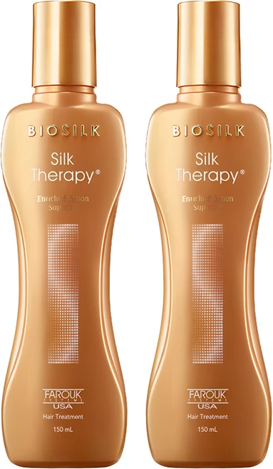 실크테라피 인리치드 액션 수프림 헤어 에센스, 60ml, 2개 - 쿠팡