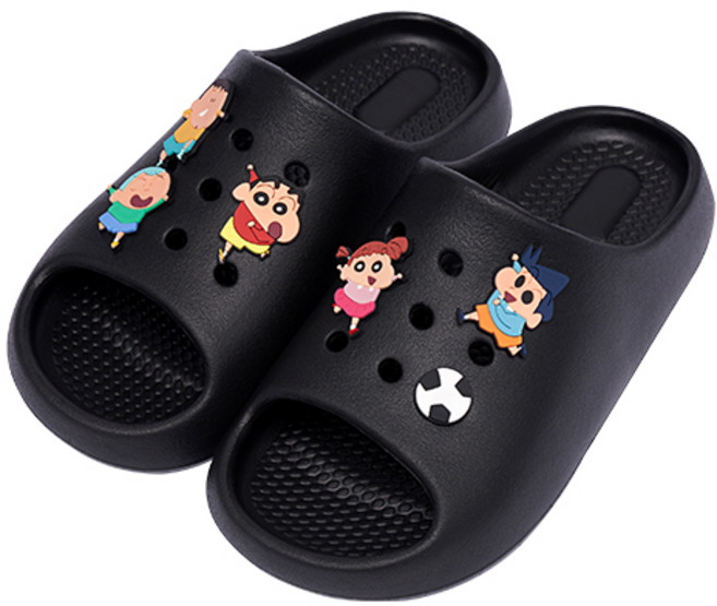 에이블팩토리 짱구 폼폼 슬리퍼