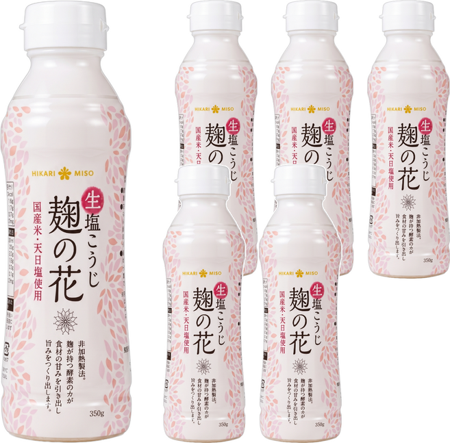 HIKARI MISO 麴之花 生鹽麴, 350g, 6瓶