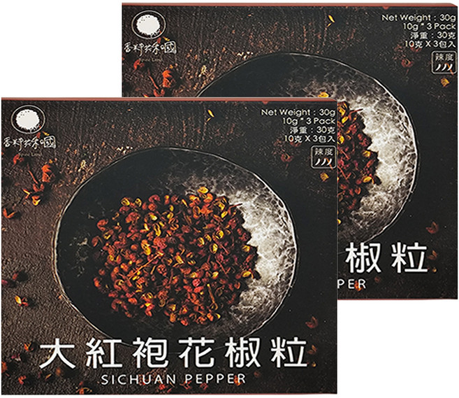 香料共和國 大紅袍花椒粒, 30g, 2盒