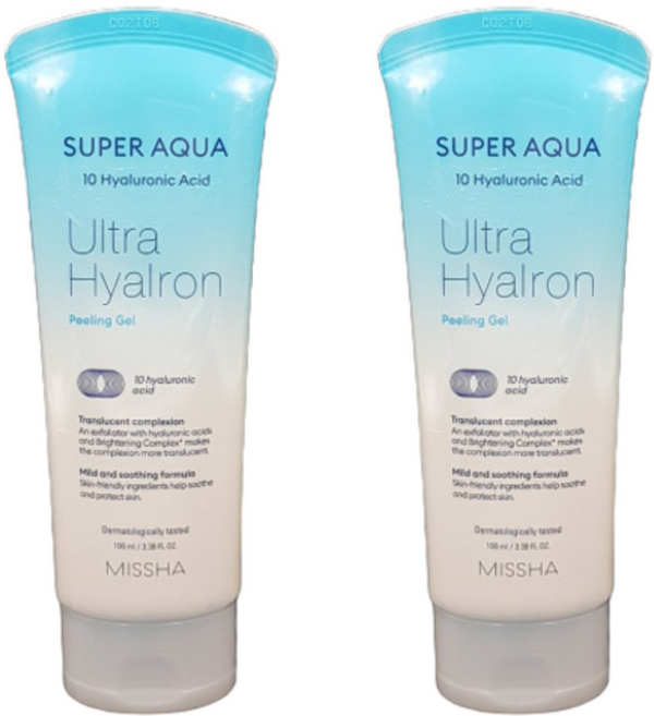 미샤 수퍼 아쿠아 울트라 히알론 필링젤, 100ml, 2개