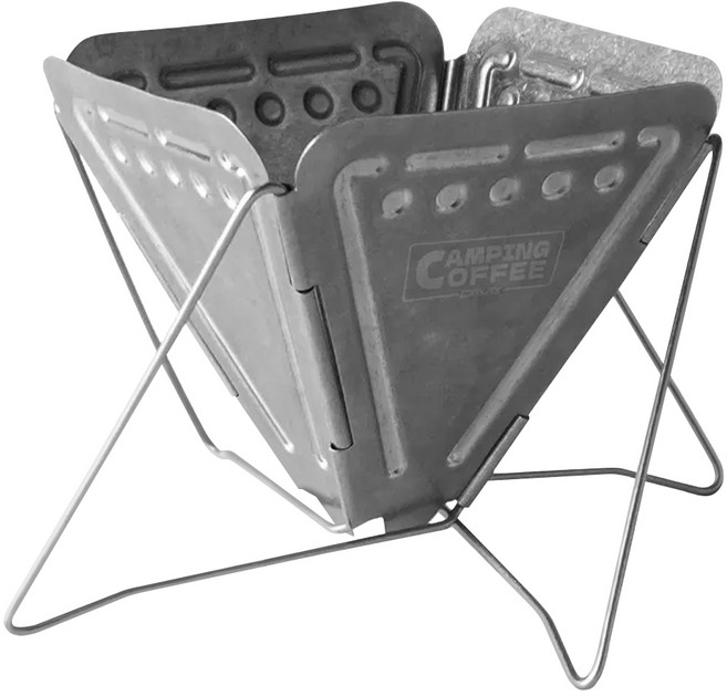 Driver CAMPING COFFEE 收合濾杯 2-4cup, 銀色, 1個