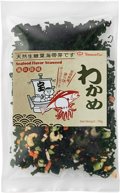 味榮 海太郎 海的珍味海帶芽, 70g, 1包