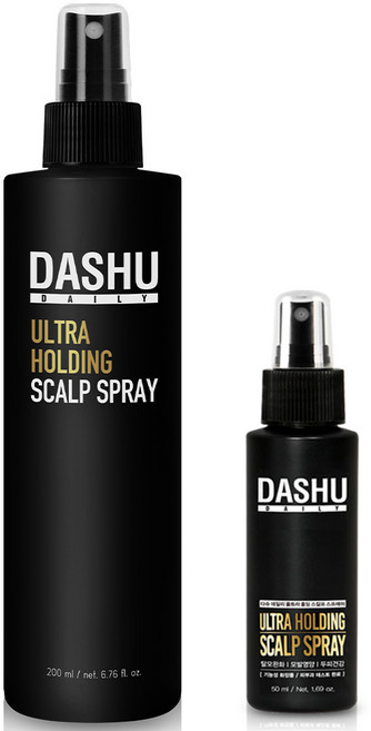 다슈 데일리 울트라 홀딩 스칼프 헤어스프레이 200ml + 50ml, 1개