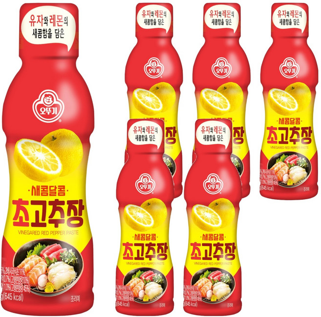 오뚜기 초고추장, 300g, 6개