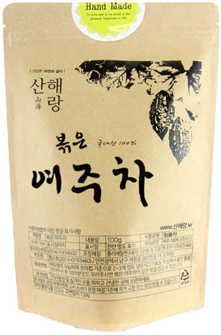산해랑 수제 볶은 여주차, 100g, 1개입, 1개