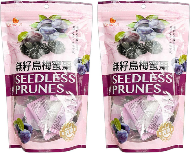 Chiao-E 巧益 無籽烏梅風味蜜棗, 140g, 2袋