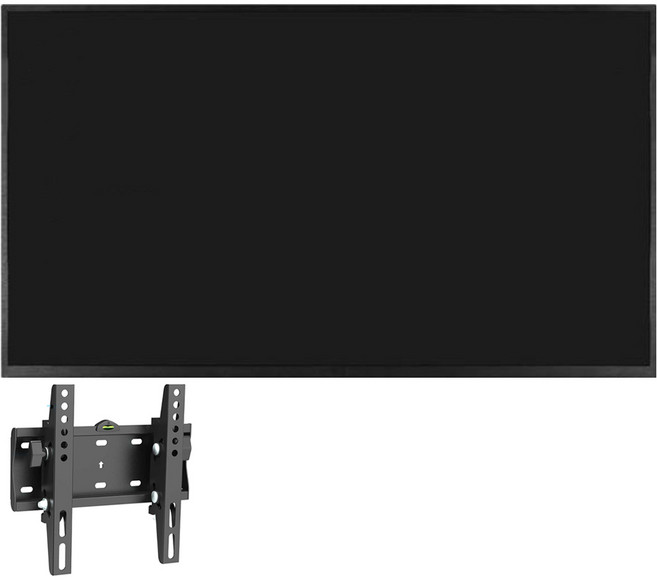 카멜 FHD 매장용 DID 디지털 사이니지 모니터 + 벽걸이 각도조절 브라켓 세트 방문설치, 101.6cm, 모니터(CDS4010), 브라켓(WBT42E)