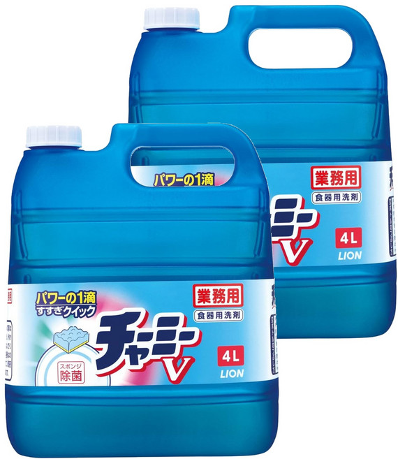 LION 獅王 媽媽濃縮洗碗精 檸檬香, 4L, 2桶