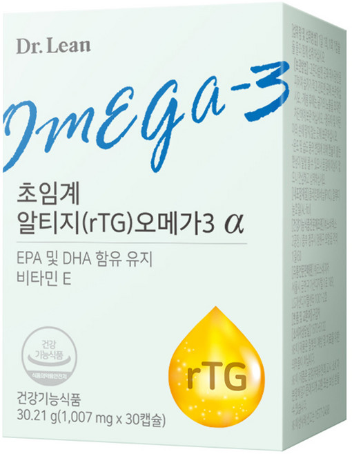 닥터린 정품 초임계 알티지 오메가3 알파, 30정, 1개