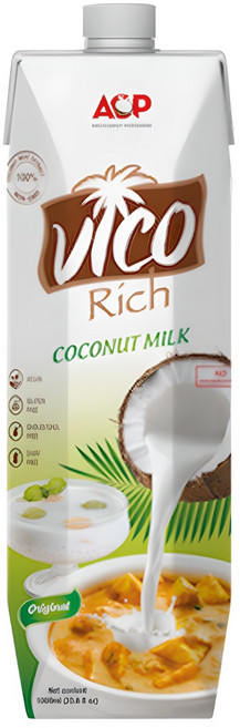 허니트리 리치 코코넛 밀크, 1개, 1L