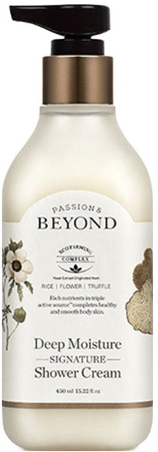비욘드 딥 모이스처 샤워 크림, 450ml, 1개