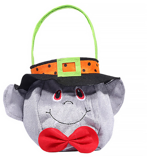 DM 알럽홈 할로윈 사탕 가방, 그레이, 1개