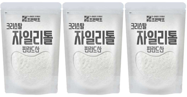 조은약초 프리미엄 자일리톨 크리스탈, 400g, 3개