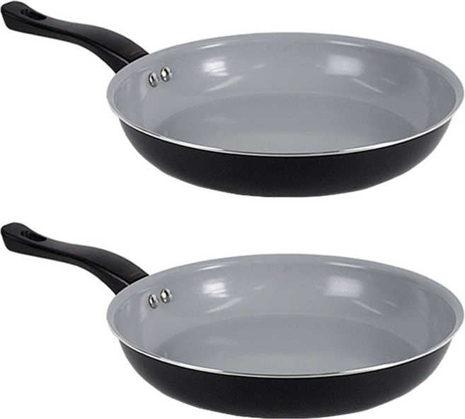 오스벨 인덕션 세라믹 IH 프라이팬, 20cm, 2개