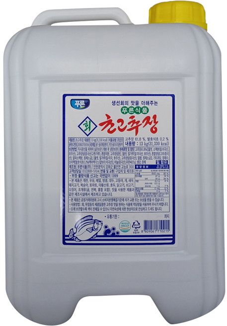 푸른식품 초고추장, 13kg, 1개