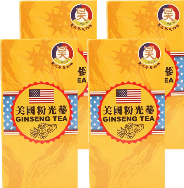 昊之蔘 美國粉光蔘茶, 3g, 15入, 4盒
