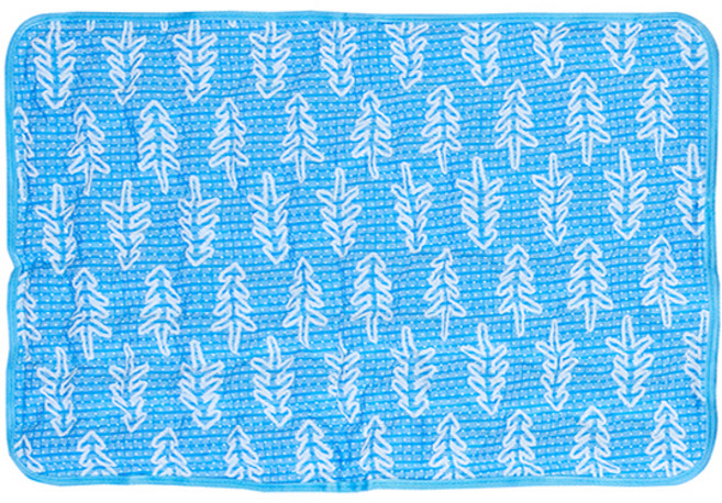 아이티비틀 인견 매트, BLUE, 쿨매트