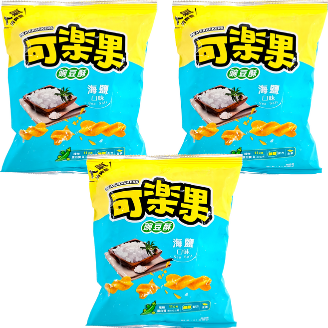 可樂果 海鹽口味, 88g, 3包
