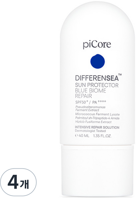 piCore 디퍼런씨 선 프로텍터 SPF50+ PA++++, 40ml, 4개