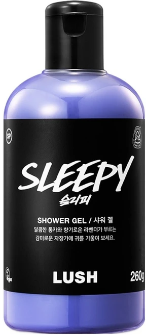 러쉬 슬리피 샤워 젤 라벤더향, 260g, 1개 - 쿠팡