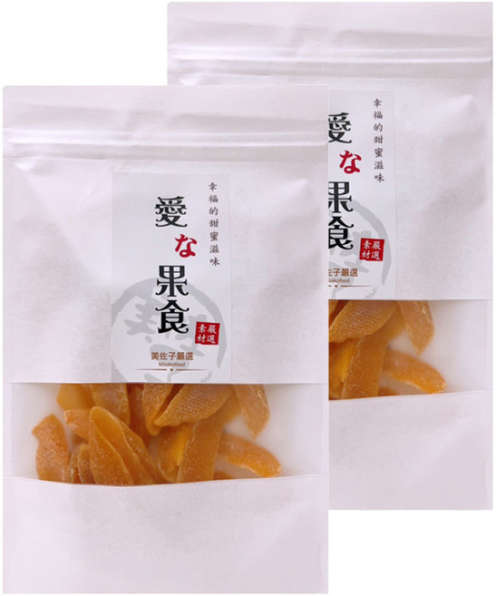 MISAKO 美佐子 嚴選果乾系列 特級水蜜桃乾, 2包, 120g