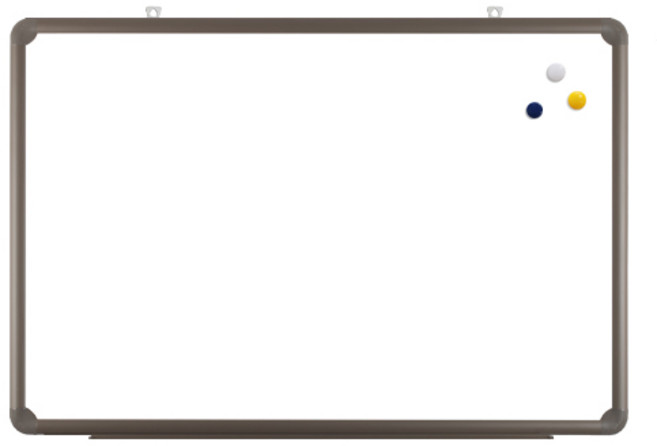 토탈하얀칠판 자석 화이트보드, 알루미늄