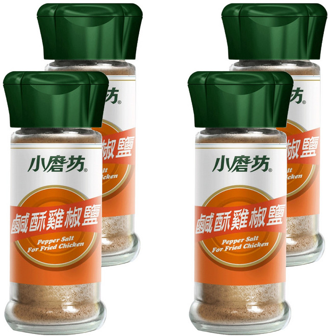 小磨坊 鹽酥雞椒鹽, 45g, 4瓶