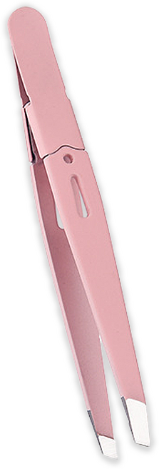 바코젤 눈썹 미용 핀셋 족집게, 핑크, 1개