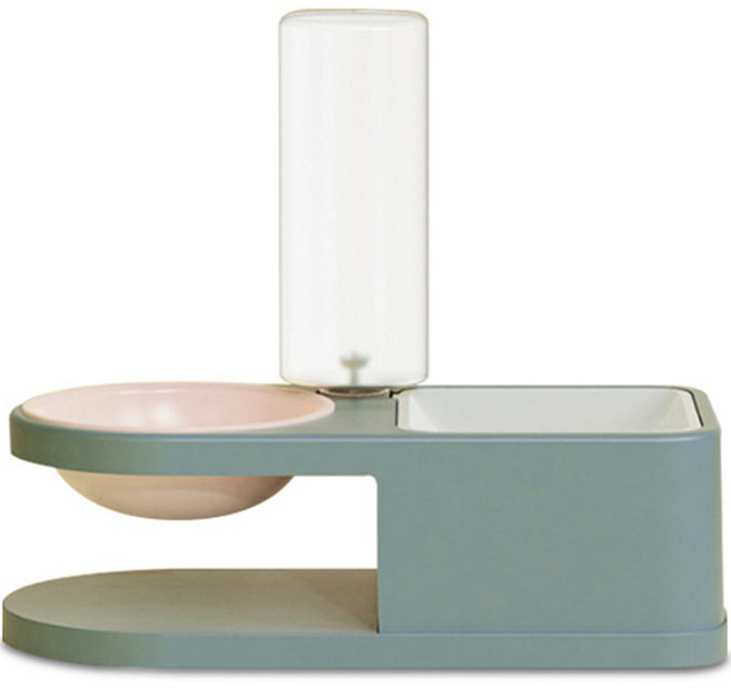 딩동펫 반려동물 피더 급수식기, 블루, 1개