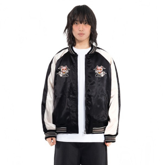 세인트페인 남녀공용 가부키 캣 수베니어 자켓