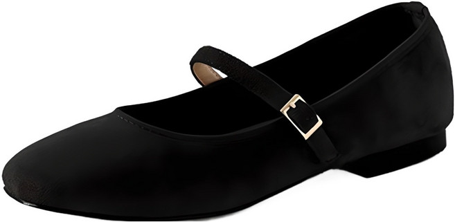 착한구두 클라렌 메리제인 셔링 플랫 PLSDR3e249