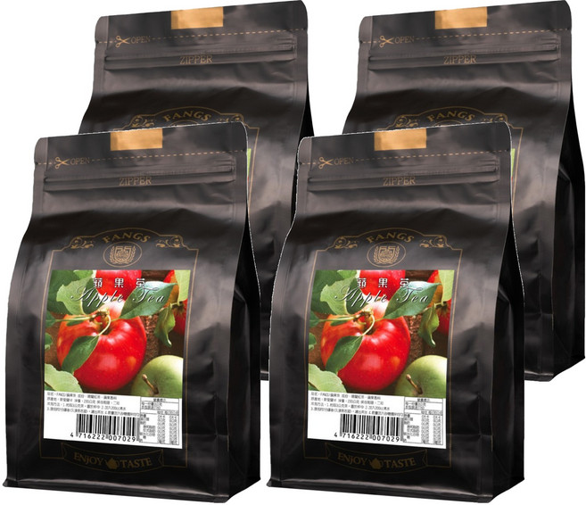 FANGS 方氏 蘋果茶, 230g, 1包, 4包
