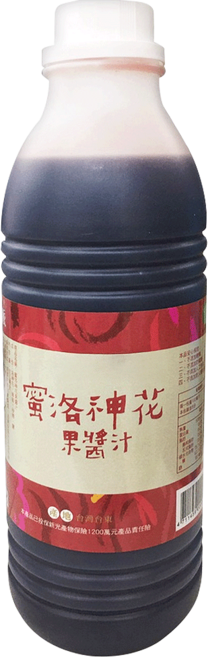 山海經脈 洛神花果醬汁, 800ml, 1瓶