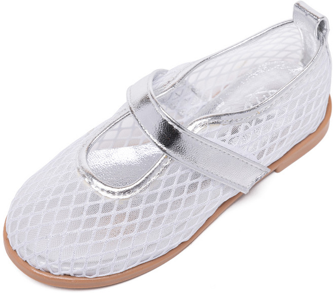 라스텔라 여아용 메리제인 메쉬 망사 플랫 구두