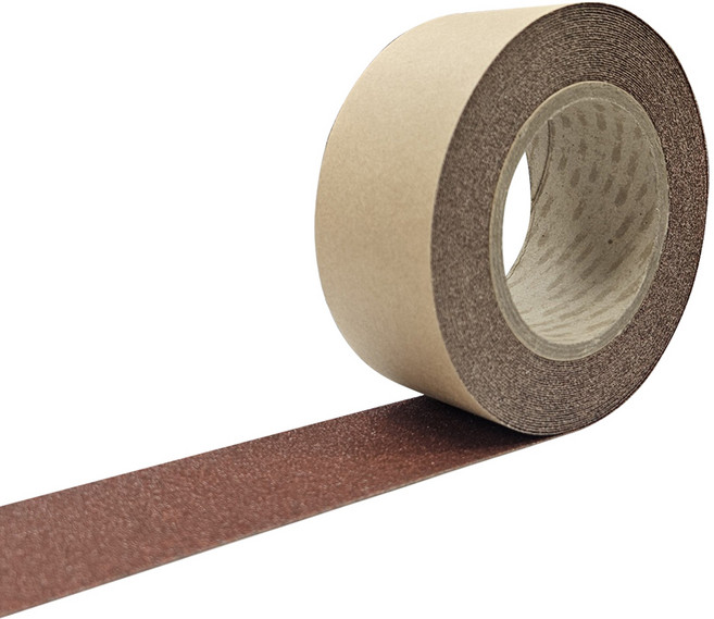프로탑 미끄럼방지 테이프 밤색 50mm x 10m, 1개