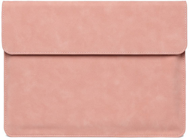 리빙토픽 데일리 레더 노트북 패드 파우치, 핑크, 1개