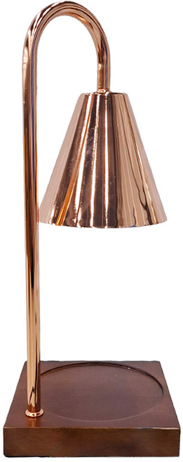 職日生 原木融蠟燈 調光款, 胡木色 + 玫瑰金