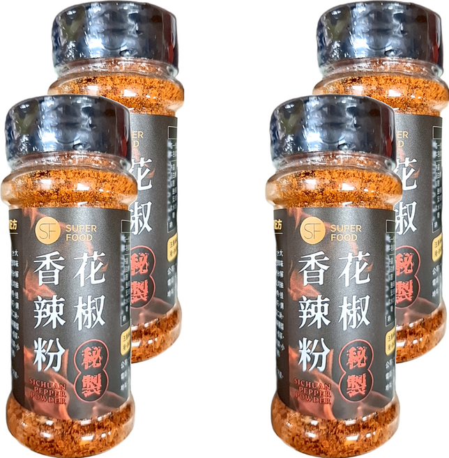 SUPER FOOD 秘製花椒香辣粉, 50g, 4罐