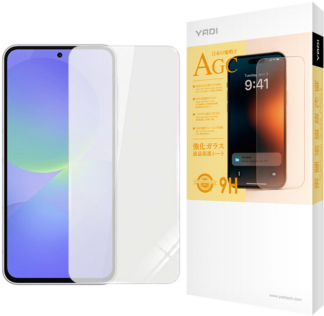 YADI 亞第 水之鏡 手機 玻璃 螢幕保護貼 SAMSUNG Galaxy A36 5G 6.64吋 9H 抗指紋 AGC玻璃 透明色